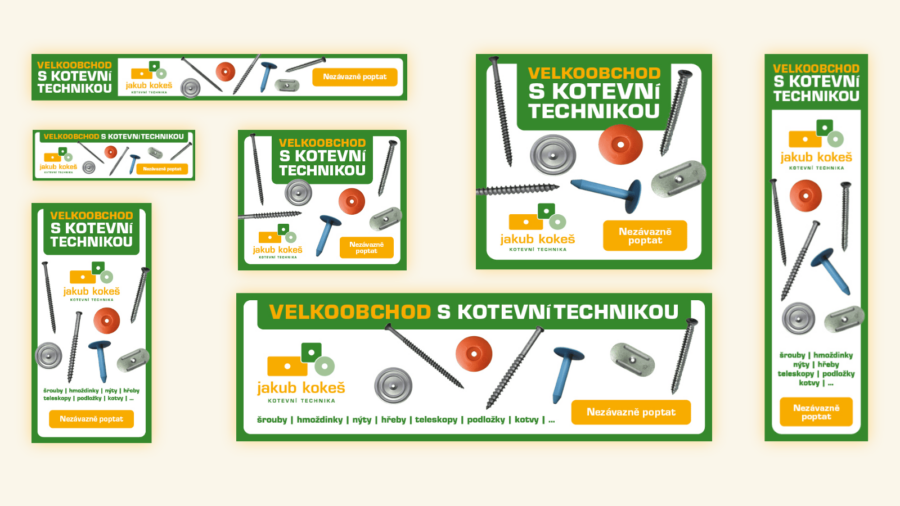 Bannery Kotevní prvky